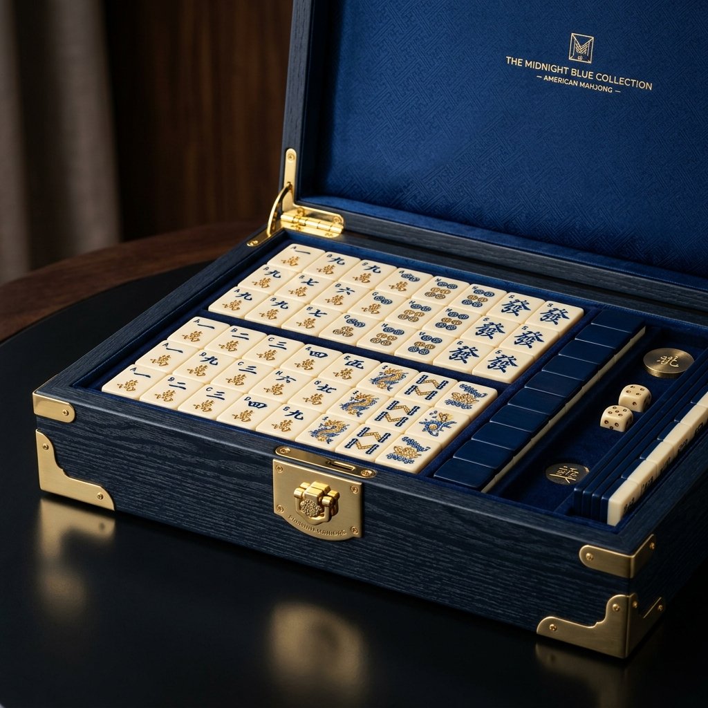 Custom Signature Acrylic American Mahjong Set – 166 Tiles for OEM & ODM (CS-016) detail