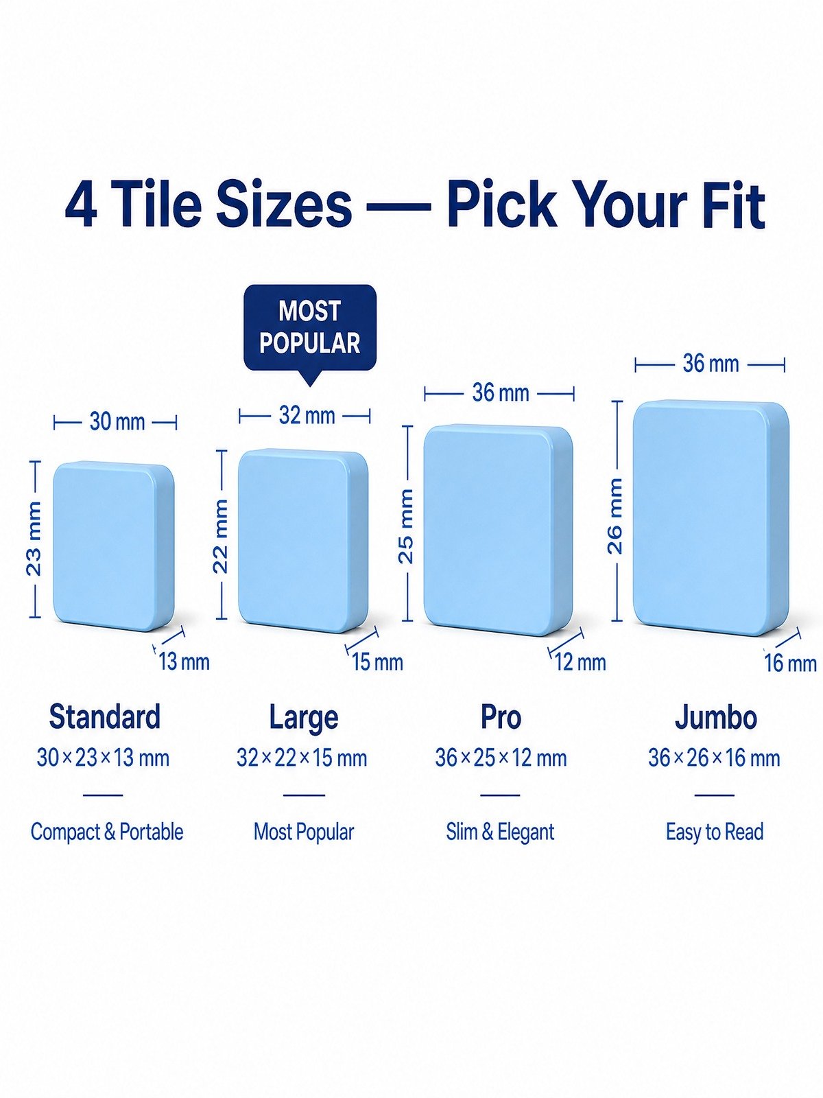 Custom Blue Acrylic American Mahjong Set – 160 Tiles for OEM & ODM detail
