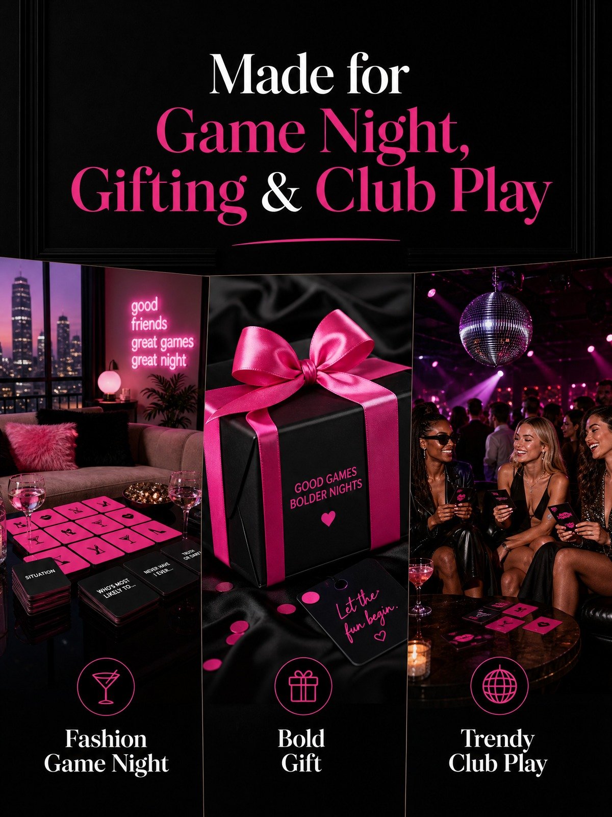Custom Hot Pink Acrylic American Mahjong Set – 160 Tiles for OEM & ODM detail
