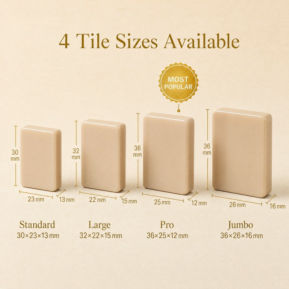 Custom Nude Acrylic American Mahjong Set – 160 Tiles for OEM & ODM view 3