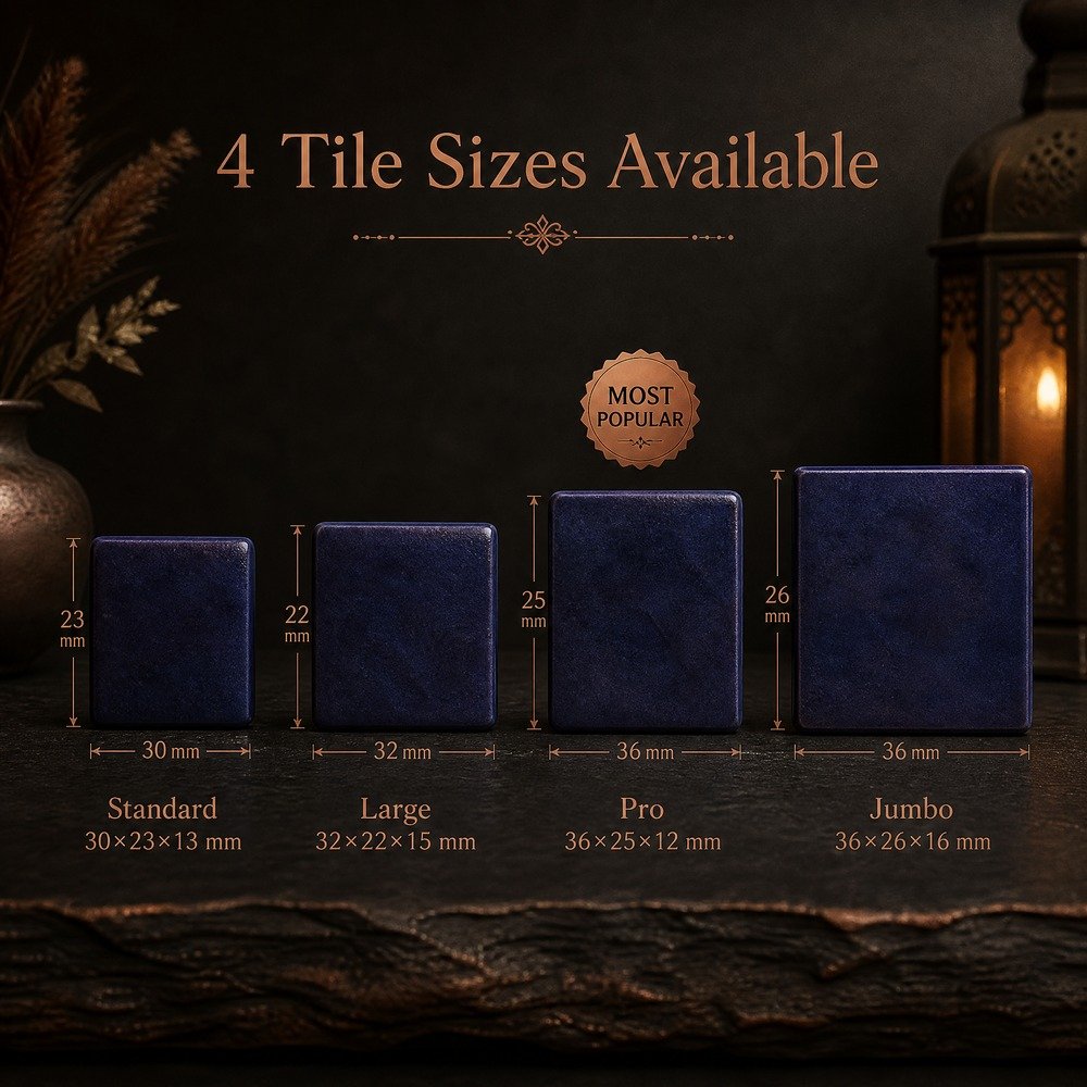 Custom Midnight Navy Acrylic American Mahjong Set – 160 Tiles for OEM & ODM view 3