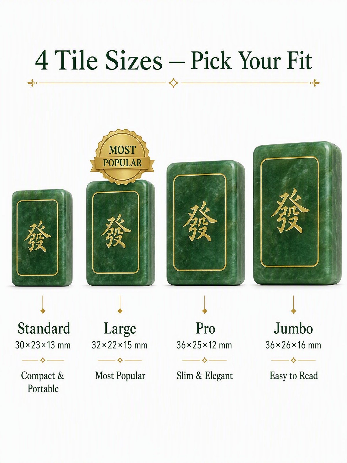 Custom Luxury Acrylic American Mahjong Set – 160 Tiles for OEM & ODM detail