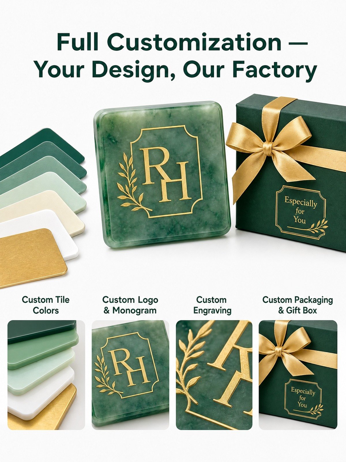 Custom Luxury Acrylic American Mahjong Set – 160 Tiles for OEM & ODM detail